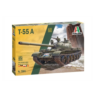 Product Φιγούρα Μοντελισμού Italeri T-55a Medium Battle Tank (Pl Wersja) base image