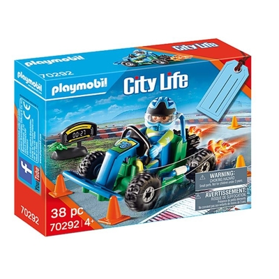 Product Playmobil Go-Kart Racer Gift Set base image