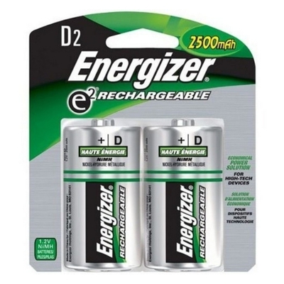 Product Επαναφορτιζόμενες Μπαταρίες Energizer ENRD2500P2 HR20 D2 2500 mAh base image