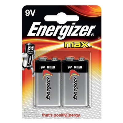 Product Μπαταρίες Energizer Max 6LR61 / 6LF22 (2 pcs) base image