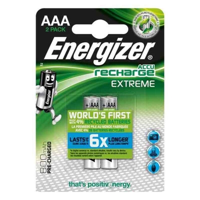 Product Επαναφορτιζόμενες Μπαταρίες Energizer E300624300 AAA HR03 800 mAh Ασημί base image