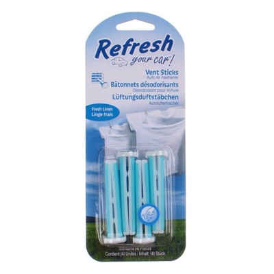 Product Αποσμητικό Αυτοκινήτου California Scents Vent Sticks Fresh Linen (2 uds) base image