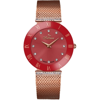 Product Ρολόι Γυναικείο Bellevue F.118 (26 mm)(Red) base image