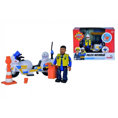 Product Simba Fireman Sam Police Motor With Figurine base image