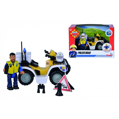 Product Simba Fireman Sam Police Quad With Figurine base image
