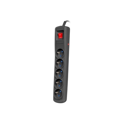Product Πολύπριζο Ασφαλείας Natec Bercy 400 5m 5 Sockets Black base image