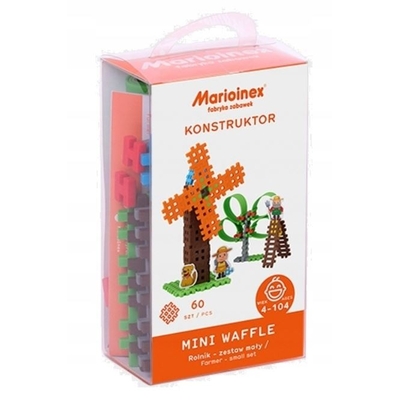 Product Παιχνίδι Κατασκευής Waffle Mini Blocks Marioinex Little Farmer base image