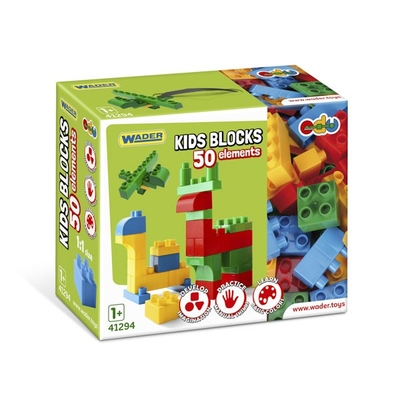 Product Παιχνίδι Κατασκευής Wader Wader Kids Blocks 50 Pcs base image