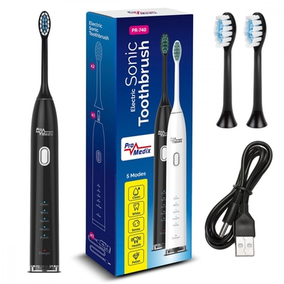 Product Ηλεκτρική Οδοντόβουρτσα ProMedix Sonic Black Promedix Pr-740 base image