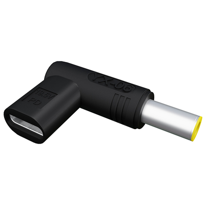 Product Αντάπτορας USB-C σε DC 2.5/5.5mm F/M μαύρος base image