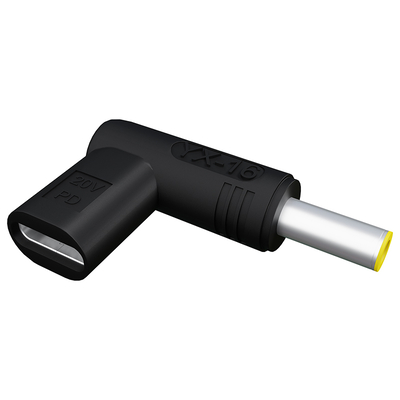Product Αντάπτορας USB-C σε DC 3.0/5.5mm F/M μαύρος base image