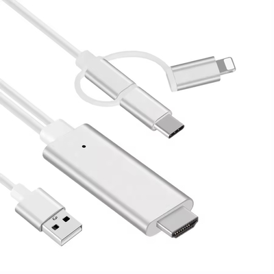 Product Καλώδιο USB ATC 3 σε 1 Type-C 8pin Micro HDTV base image