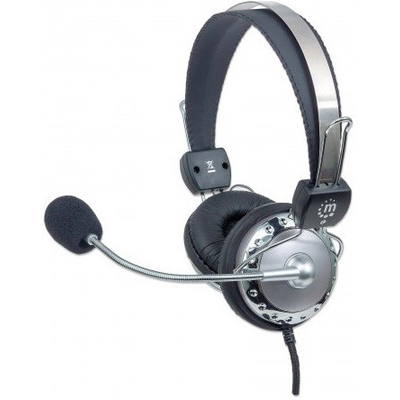 Product Headset Manhattan Stereo Silver base image