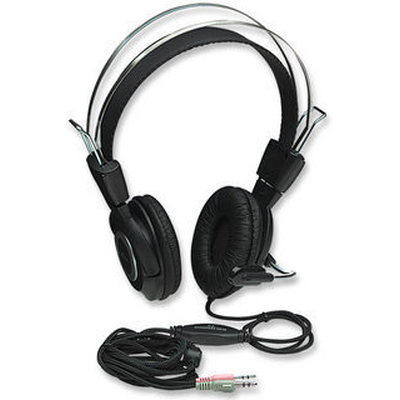 Product Headset Manhattan Stereo Classic Black base image