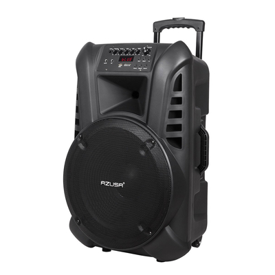 Product Karaoke Azusa 15 120W (με 2 ασύρματα μικρόφωνα, SD, Bluetooth, USB) base image