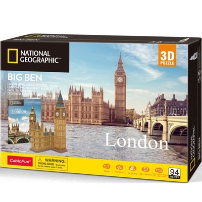 Product Παζλ Cubic Fun 3d Nati Onal Geographic Big Ben base image