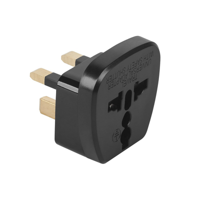 Product Αντάπτορας Ρεύματος UK σε Universal Μαύρος base image