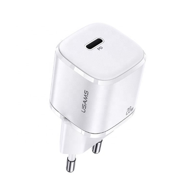 Product Φορτιστής Πρίζας Usams Usams Phone 1x Usb-C T36 20w Pd3.0 Fast base image
