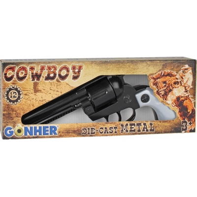 Product Παιδικό Όπλο Δράσης Pulio Metal Cowboy Revolver Goher base image