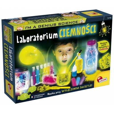 Product Εκπαιδευτικό Παιχνίδι Lisciani set Im A Genius The Laboratory of Darkness base image