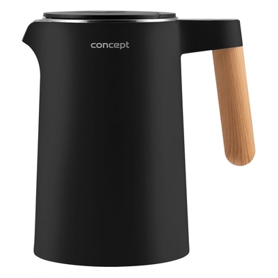 Product Βραστήρας Concept 1,5l Double Wall Black Rk3301 base image