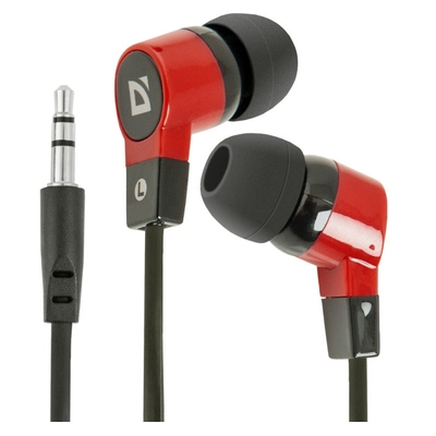 Product Handsfree Defender Basic 619 Black-Red base image