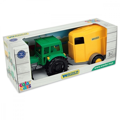 Product Όχημα Εργασίας Wader Farmer Wit H A Trailer In A Carton base image
