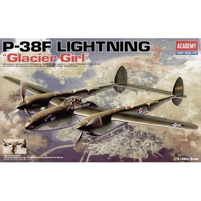 Product Φιγούρα Μοντελισμού Academy P-38f Lighting Glacier Girl 1/48 base image