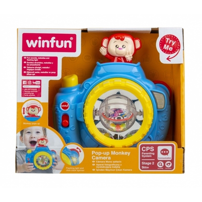 Product Βρεφικό Παιχνίδι Smily Play Camera with a monkey base image