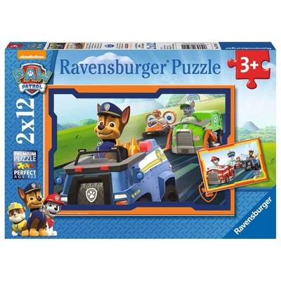 Product Παζλ Ravensburger 2x12 pieces - Paw Patrol, Mission base image