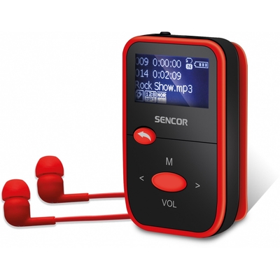 Product MP3 Player Sencor Sfp 4408rd Mp3 Player 8gb, Fm base image