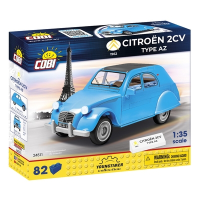 Product Παιχνίδι Κατασκευής Cobi Klocki Citroen 2cv Type Az 1962 base image