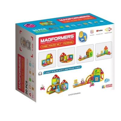 Product Παιχνίδι Κατασκευής Magformers Cube House - Penguin Magformers  base image