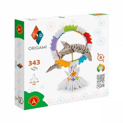 Product Παιδικές Χειροτεχνίες Alexander Origami 3D - Dolphin base image