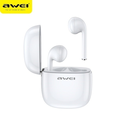 Product Bluetooth Headset Awei T28 Tws+Docking White base image