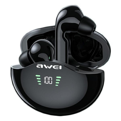 Product Bluetooth Headset Awei 5.1 T12p Tws+ Dock Black base image