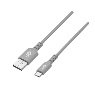 Product Καλώδιο Tb Usb-Usb C 2m Silicone Grey Quick Charge base image