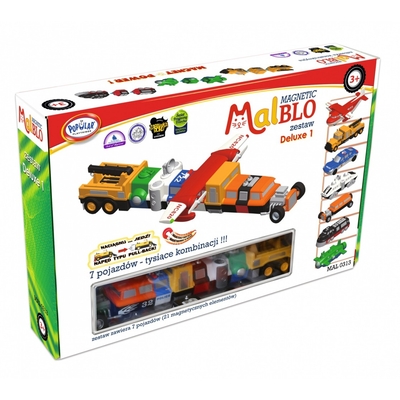 Product Malik Malik Malblo Magnetic Vehicles Deluxe 1 base image