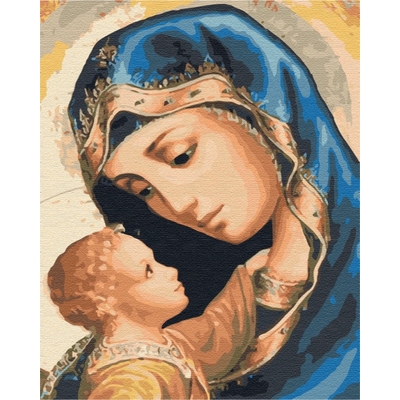 Product Παιδικές Χειροτεχνίες Symag Picture Paint it! Maria with the baby base image