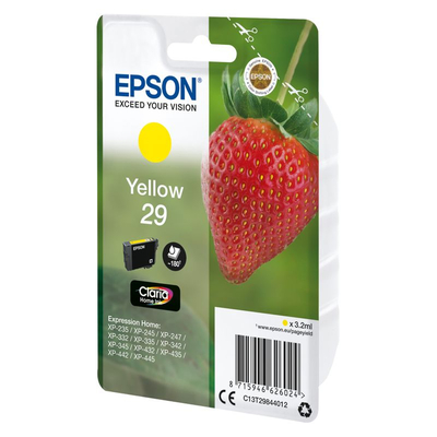Product Μελάνι Epson Claria Home Ink Cartridge 29 - Yellow base image