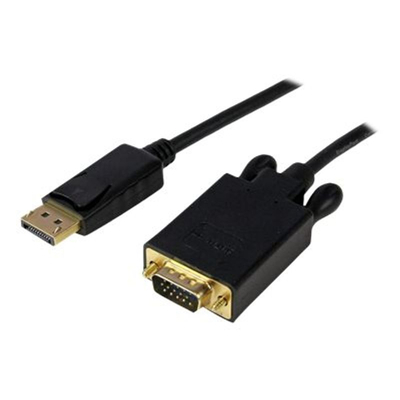 Product Καλώδιο DisplayPort StarTech to VGA cable 3m (male / male) - 1920x1200 - Black - 3.05 m base image