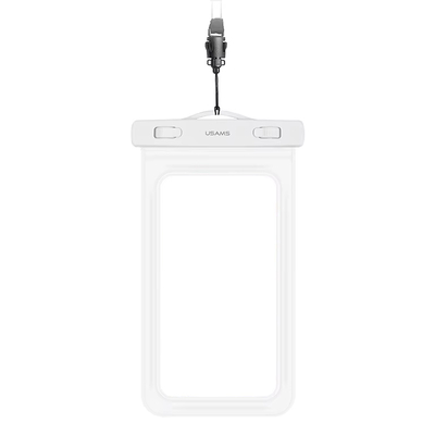 Product Αδιάβροχη Θήκη Usams Smartphone Us-Yd011, Έως 7", Ipx8, Λευκή base image