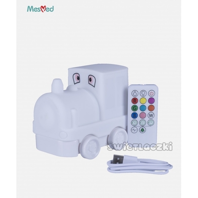 Product Φωτάκι Νυκτός Mesmed Silicone lamp MM011 Locomotive base image