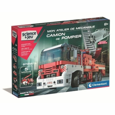 Product Πυροσβεστικό όχημα Clementoni Fire Truck STEM + 8 Ετών 5 Μοντέλα base image
