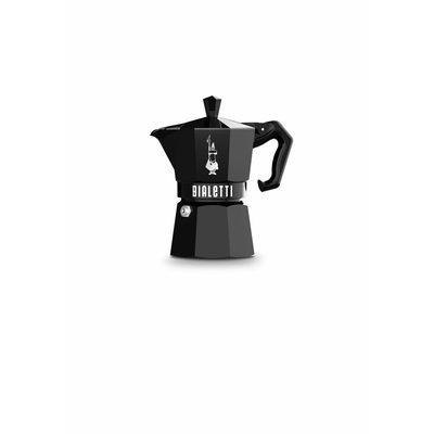 Product Μπρίκι Espresso Bialetti MOKA EXCLUSIVE Μαύρο Αλουμίνιο 3 Kopper  base image