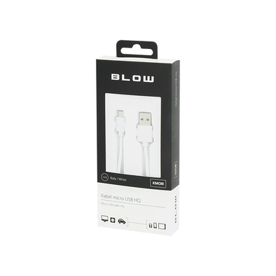 Product Καλώδιο USB Blow - microUSB 1m Λευκό base image