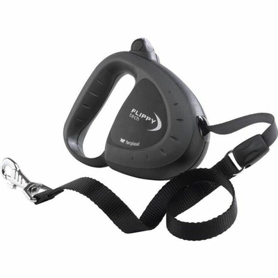 Product Λουρί Σκύλου Ferplast Flippy Μαύρο 5 m base image