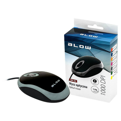 Product Ποντίκι Ενσύρματο Blow MP-20 Γκρι base image