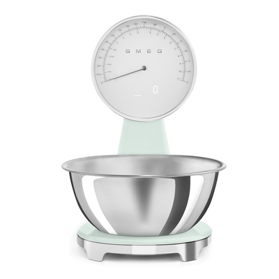 Product Ζυγαριά Κουζίνας Smeg Analog And Digital Pastel Green Ksf01Pgww base image