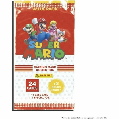 Product Πακέτο Chrome Panini Super Mario Trading Cards (FR) base image